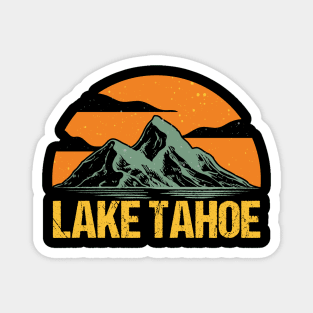 Lake Tahoe Vintage Nevada Retro Magnet