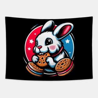 Rabbit-taste the biscuit Tapestry