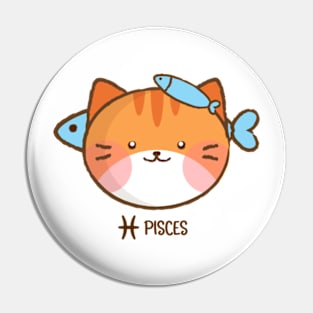 Pisces Cat Pin