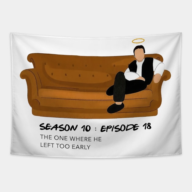 Matthew Perry Rest In Peace RIP Missed Tapestry by umarerikstore