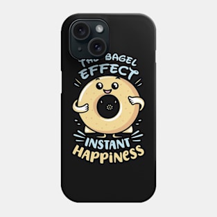 The Bagel Effect Instant Happiness Phone Case