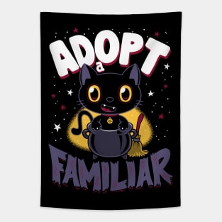 Adopt a Familiar - Creepy Cute Cartoon Witchcore - Kawaii Tapestry