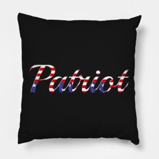 Red White Blue Stars Stripes Patriot Pillow