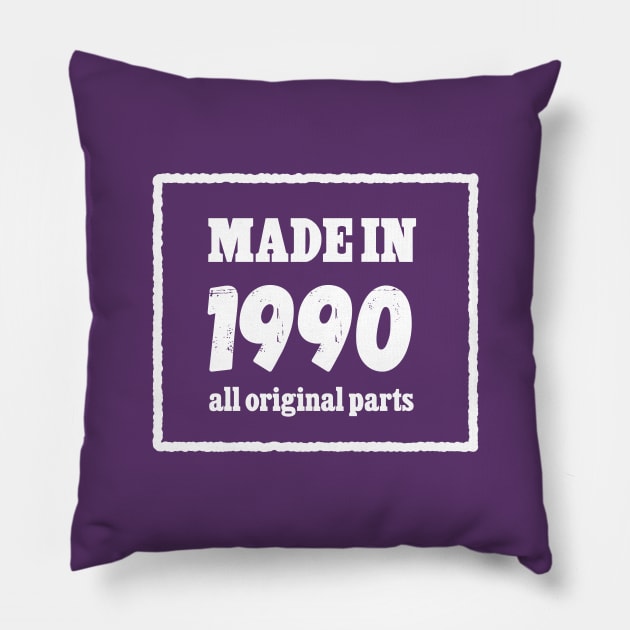 Made in 1990 all original parts Pillow by Inspire Creativity