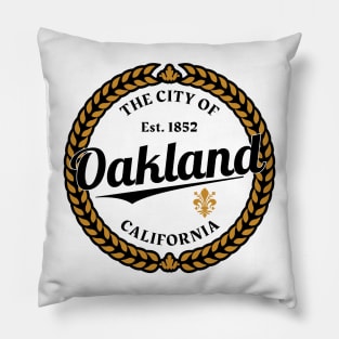 Oakland Native Pillow