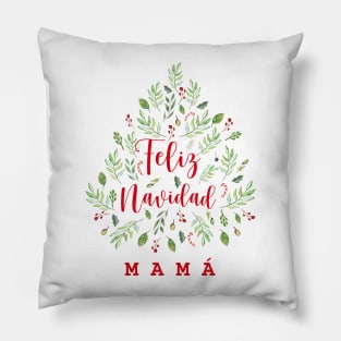 Feliz navidad mama Pillow