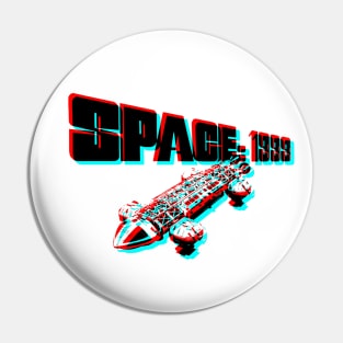 Retro 3D Glasses Style - Space: 1999 Pin