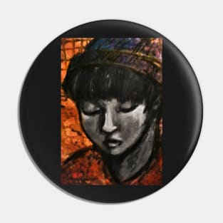 Hyun (Pastel boy portrait) Pin