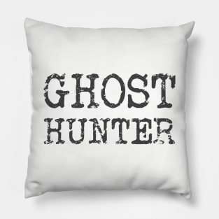 Ghost Hunter - Paranormal Investigator Halloween Pillow