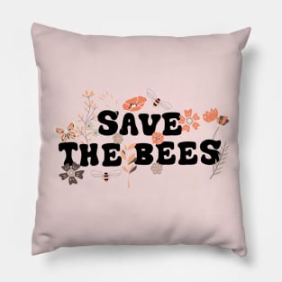 Save The Bees Pillow