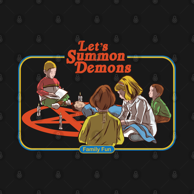 Disover Lets Summon Demons - Childrens Book Parody - Lets Summon Demons - T-Shirt