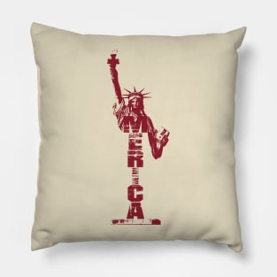 Statue Of Liberty Pillow