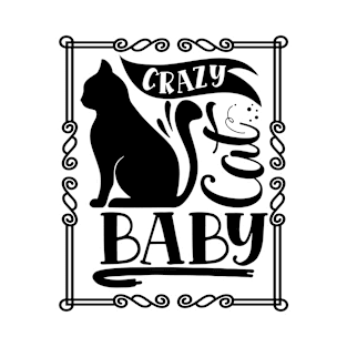 crazy cat baby T-Shirt