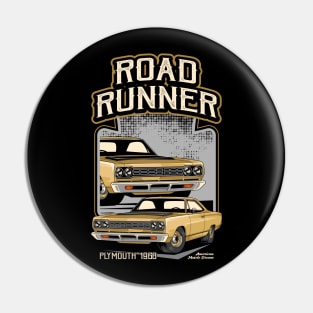 1968 Road Runner Muscle Car Pin