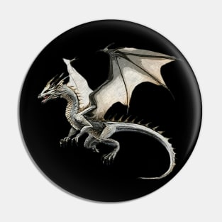 Iridescent Ice Dragon Pin