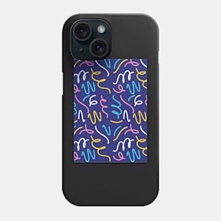 Abstract Shapes Colorful Phone Case