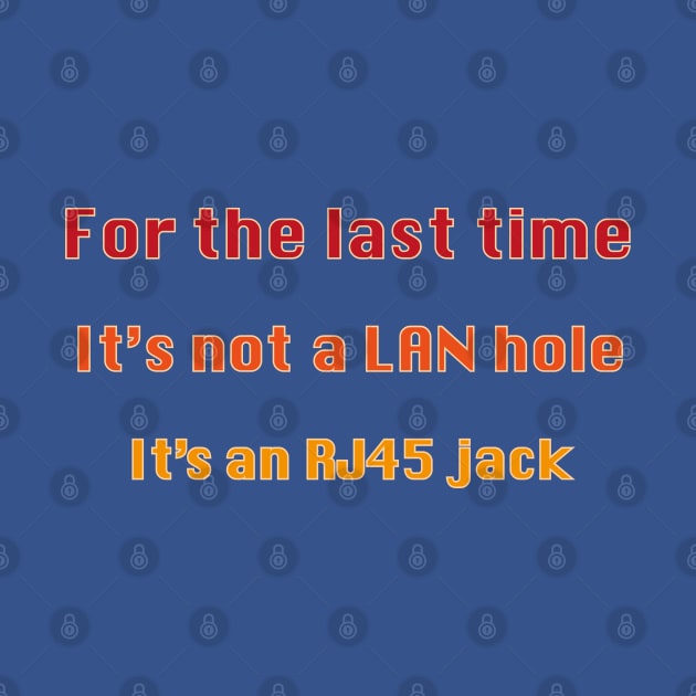 IT support It’s not a LAN hole by Incognito Design