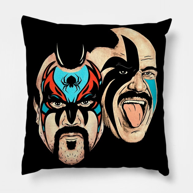 Warriors of the Road '96 Pillow by Cabin_13