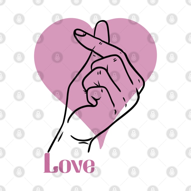 Love hand sign by RiyanRizqi