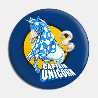 Captain Unicorn! Pin