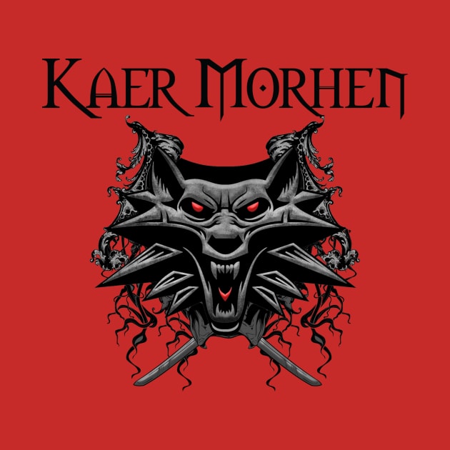 KAER MORHEN FAN ARTWORK by theanomalius_merch