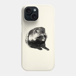 Raccoon dog Phone Case