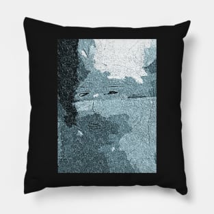 Winter Face Image Pillow