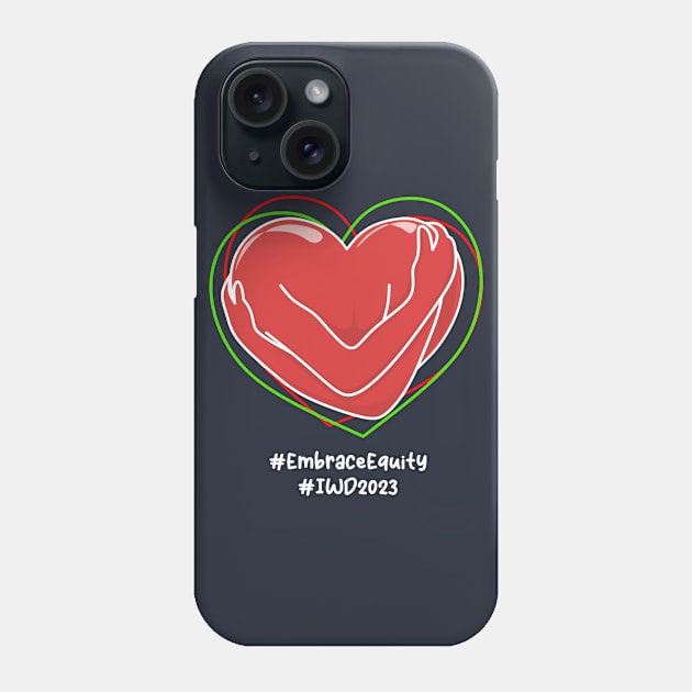 Embrace Equity love logo sweet Phone Case by AchioSHan