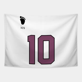 Shiratorizawa Academy - Kenjiro Shirabu Jersey Tapestry