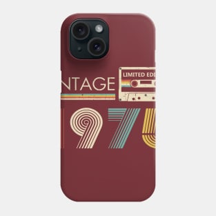 Vintage 1975 Limited Edition Cassette Phone Case