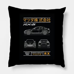 Mazda Rx8 Pillow