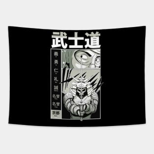 Japan Samurai Bushido Warrior Tapestry