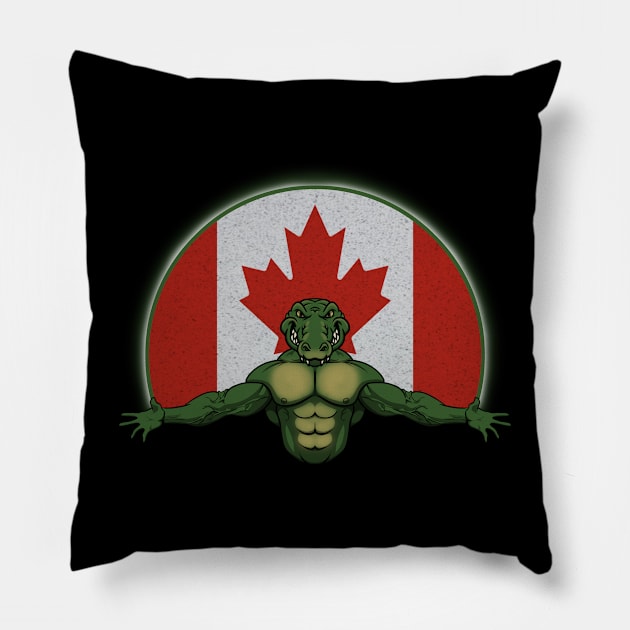 Gator Canada Pillow by RampArt