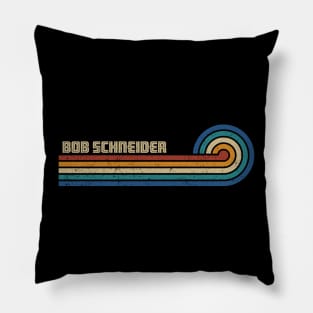 Bob Schneider - Retro Sunset Pillow