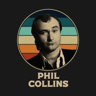 retro phil collins T-Shirt