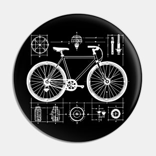 bicycle anatomy Pin