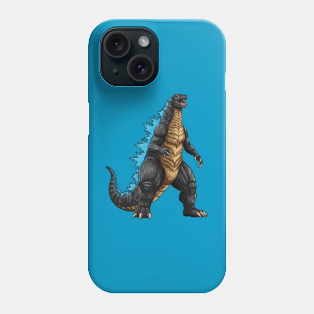 Godzilla " minus one " monster, godzilla 2024 Godzilla Flag Phone