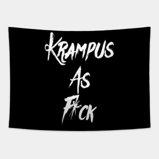 Krampus as F*ck Christmas Design Tapestry