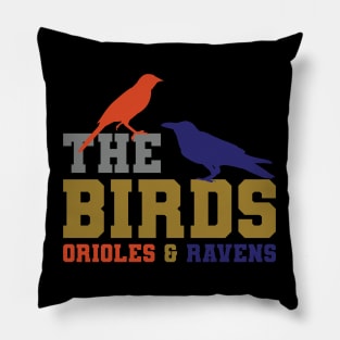 The Birds Pillow