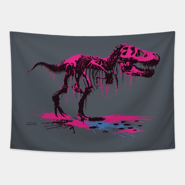 Drip Dry T-Rex Tapestry by Siegeworks