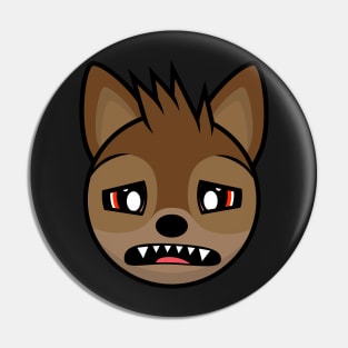 Sad Bat Count Chiroptera Pin