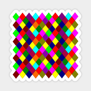 Colourful Pattern Magnet