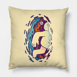 Portal Run Pillow