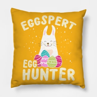 Eggspert Egg Hunter Pillow