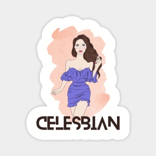 I am a celesbian! Magnet