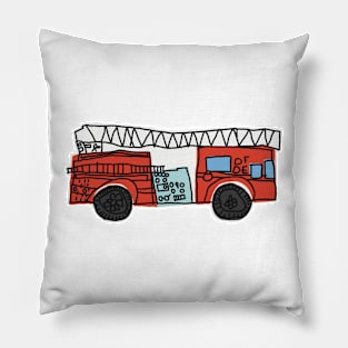 Firetruck Pillow