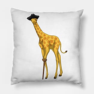 Giraffe Pirate Pirate hat Pillow