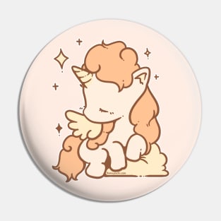 Soft Unicorn (Honey Orange) Pin