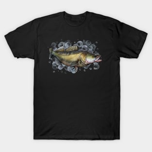 Walleye Fishing T-Shirts for Sale