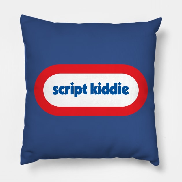 Script Kiddie Pillow by stark4n6